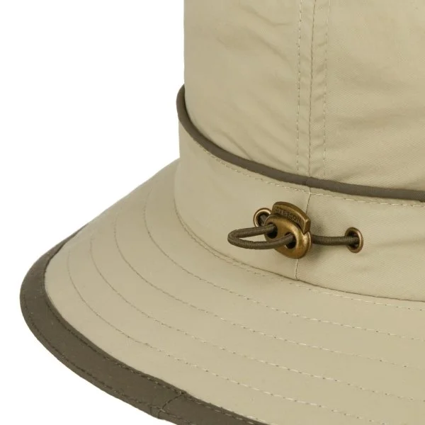 Stetson Yeşilimsi Bej Bucket Outdoor Uv Protection Coolmax Water Repellent Şapka - 5