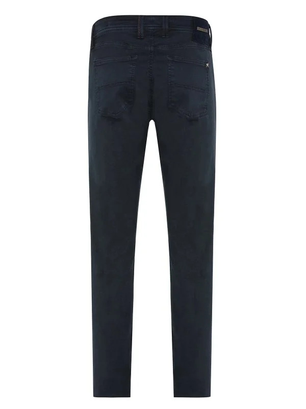 Tramarossa 5 Cep Eskitilmiş Lacivert Denim Regular Fit Pantolon - 2